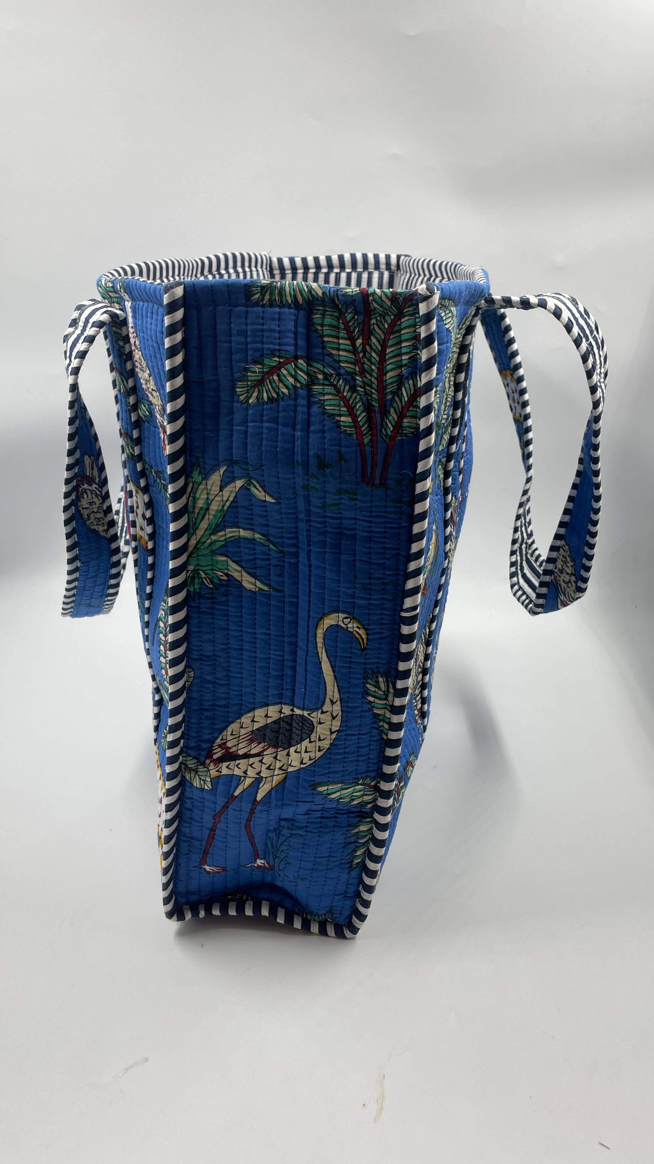 Funky Yak Ltd – wholesale Tote bag – Women's – 100% Cotton Kantha Quilted Boho Animal Reversible Tote Bag1