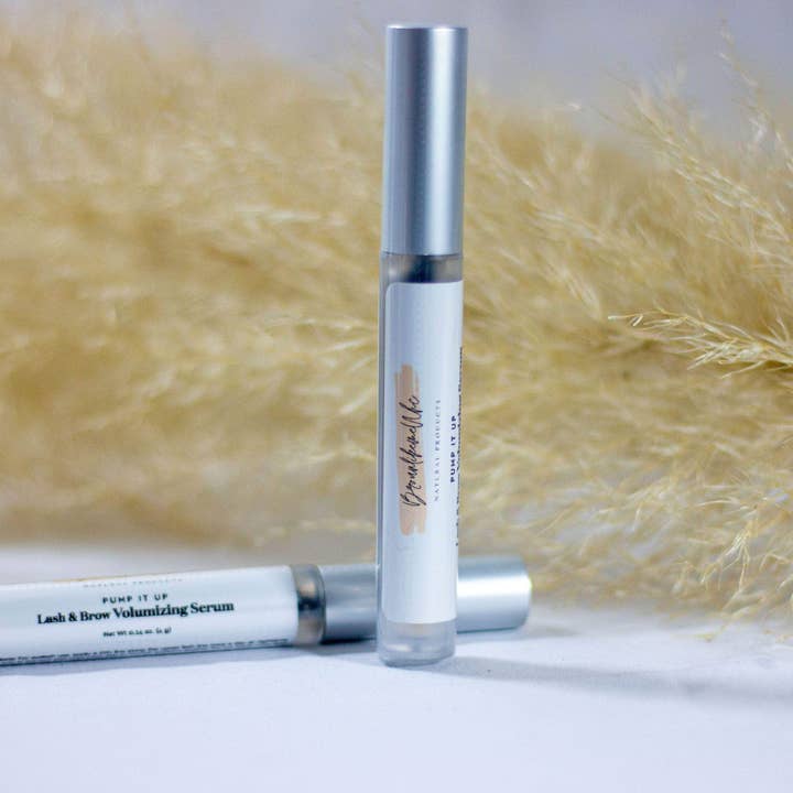 Pump It Up Lash and Brow Serum (veganistisch) voor wholesale door BrounLikeMe Natural Haircare