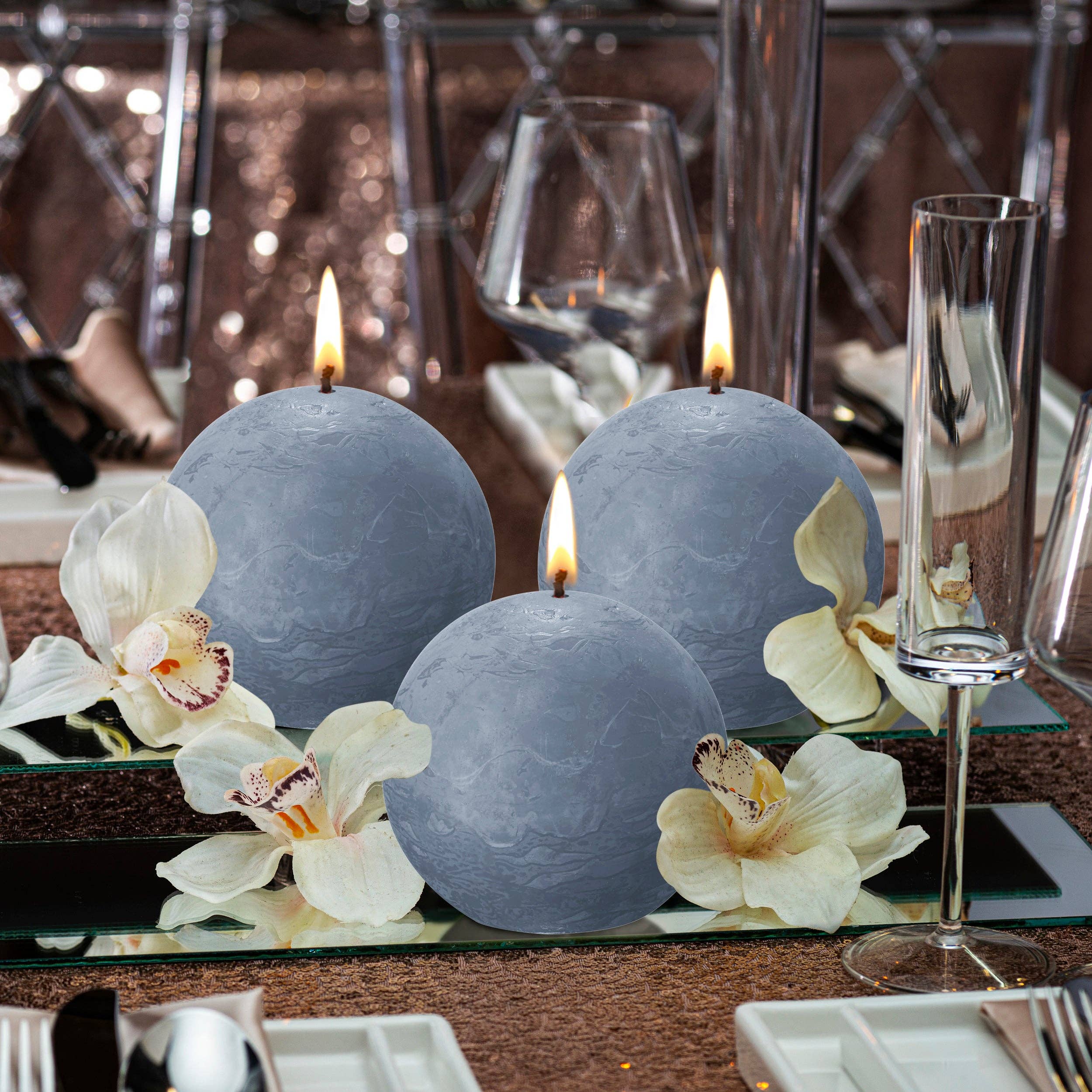 BOLSIUS – Velas de decoração por atacado – 6 Velas rústicas 3" - Inperfuted - Natural - Eco-Friendly - Cera Plant-Based - **Vendido Individualmente175