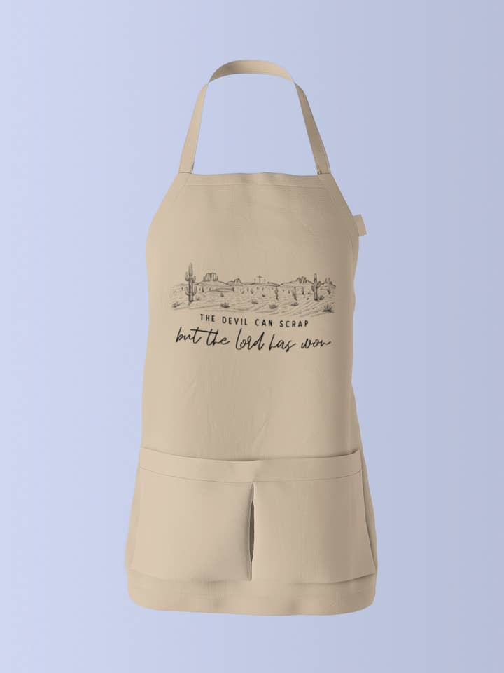 O Diabo Pode Descatar Avental por atacado de Wander West Threads