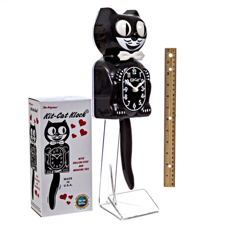 Kit-Cat Klock – Engroshandel Vægur – Classic Black Kit Cat Klock