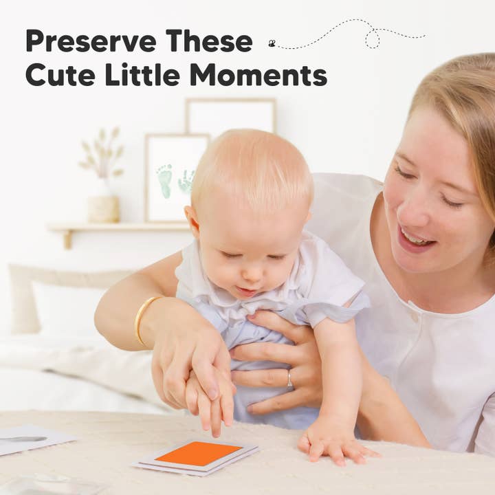 Candy 4Pk Inkless Ink Pad, Baby Footprint Kit, Dog Paw Print Kit for wholesale on Faire7