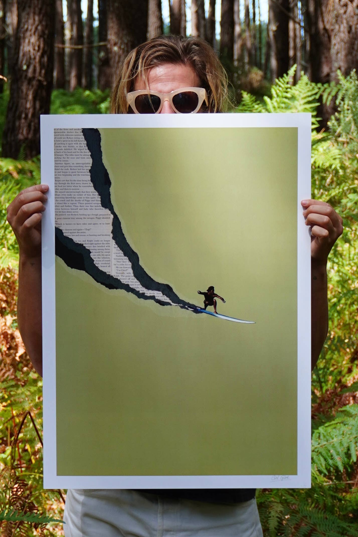 Ciel Glue - Wholesale Art Print - Print Waimea1