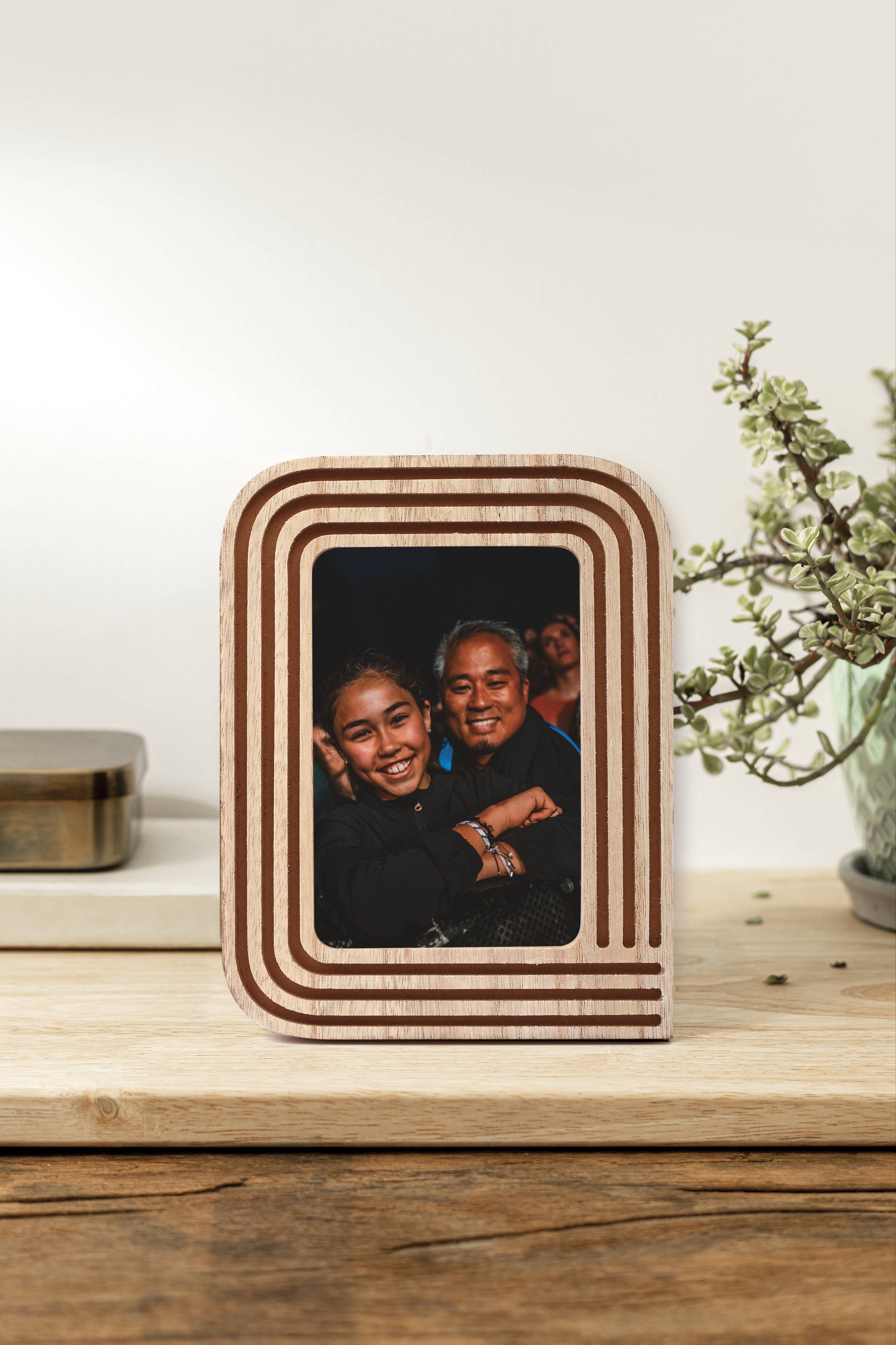 Graine Créative - Vendita all'ingrosso Cornice portafoto - Cornice in legno con rilievo 17 cm x 22 cm3