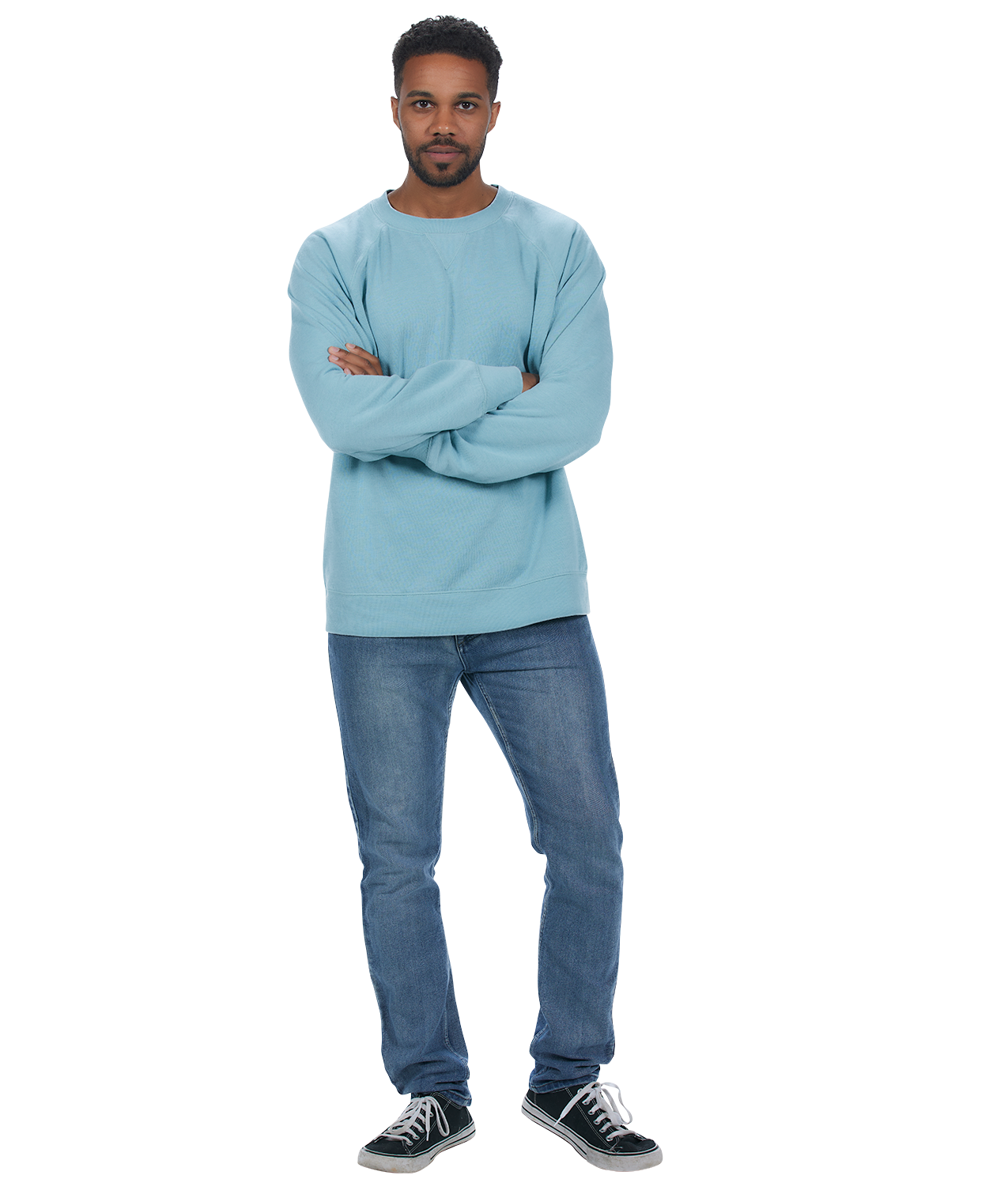 U.S. Apparel - Wholesale Sweatshirt - Women's - Adult Vintage Fleece Crew12