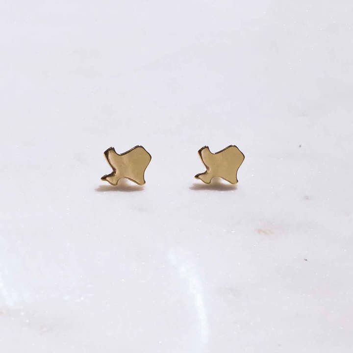 Texas State Studs Gold 0.5" for wholesale by The Royal Standard