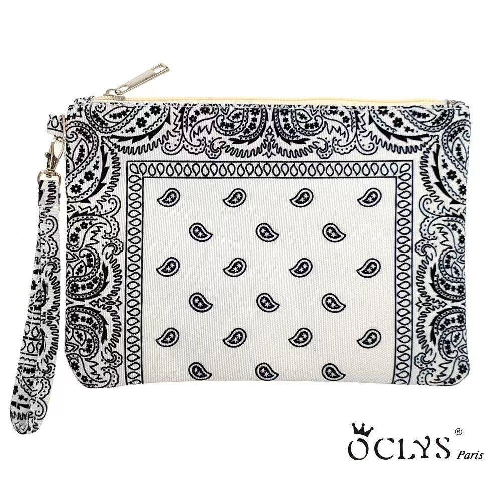 Oclys - Wholesale Pouch - Women's - Colorful bandana cotton pouch with strap3