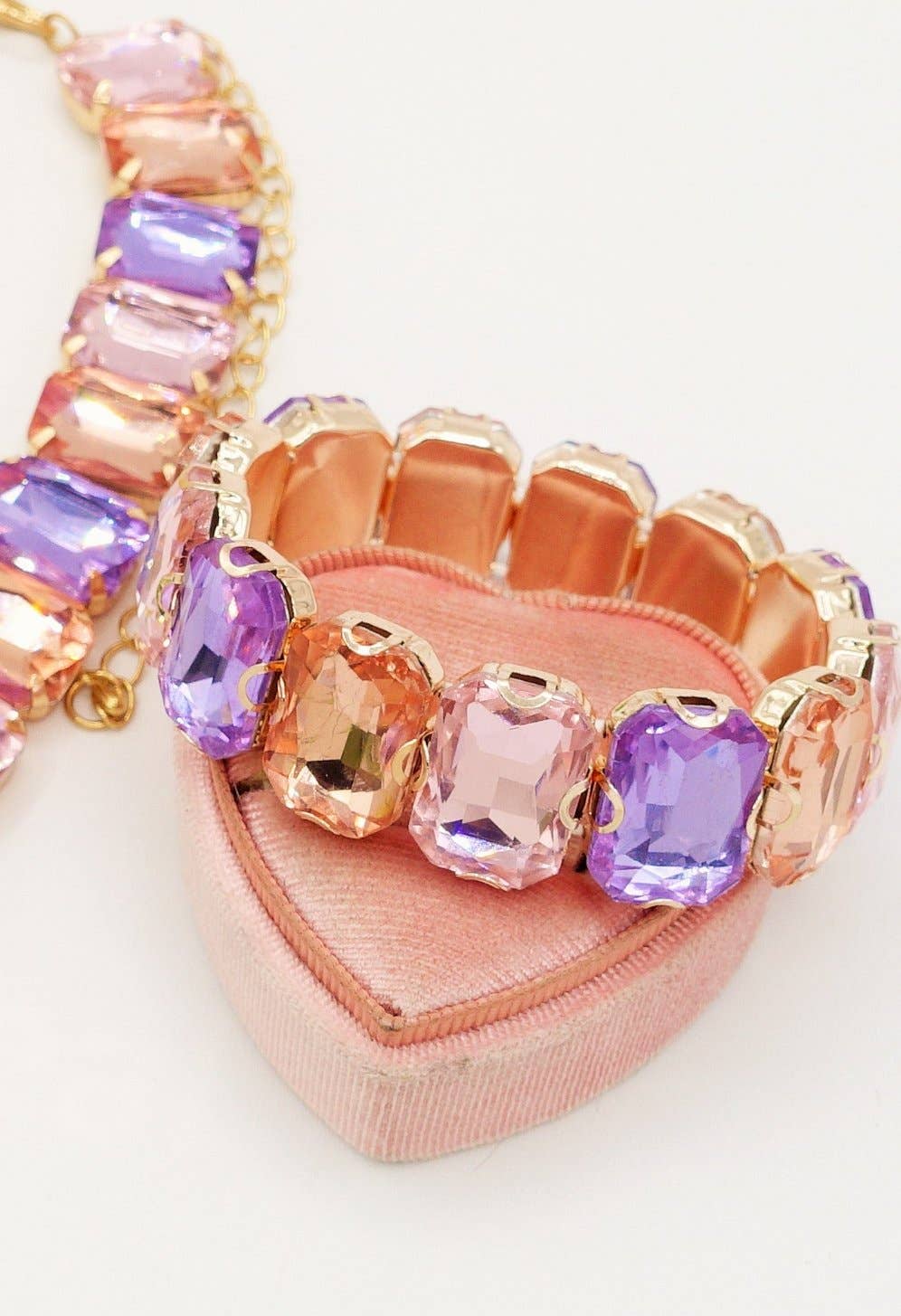 Daemon srls - Wholesale Bangle Bracelet - MARGOT - Bracciale Elasticizzato con pietre sfaccettate - LUCE COLLECTION16