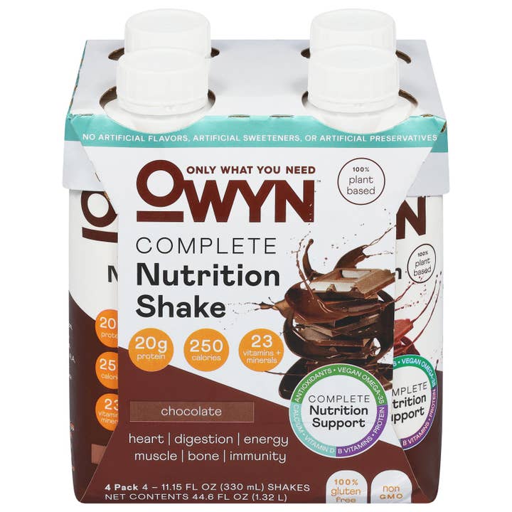 Everyday Supply Co - Wholesale Protein/Superfood Powder - Owyn Chocolate Meal Replacement, Plant-Based, 3-Pack