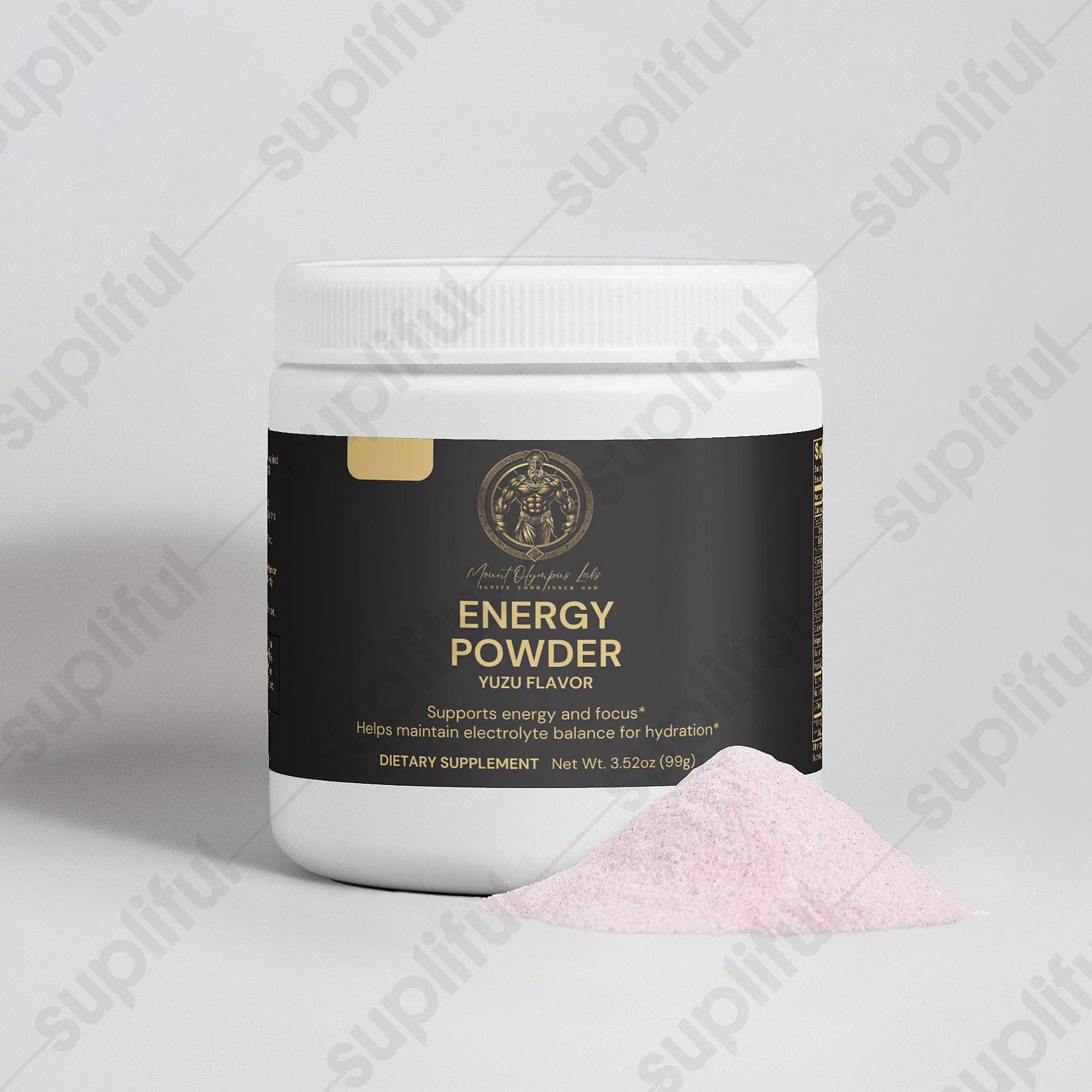 Mount Olympus Labs - Wholesale Powdered Health Drink - Energy Powder (Yuzu Flavor)2