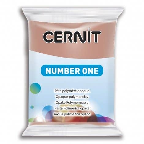 Zwajomi Clay - Vendita all'ingrosso Attrezzature per lavoretti e fai da te - Cernit No. 1 Argilla Polimerica Taupe 56 g 812