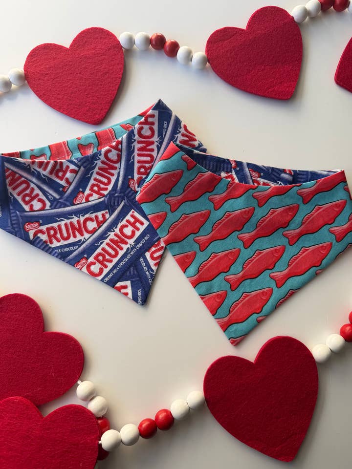 Swedish Fish Bandana for wholesale by The Pet Scout Shop