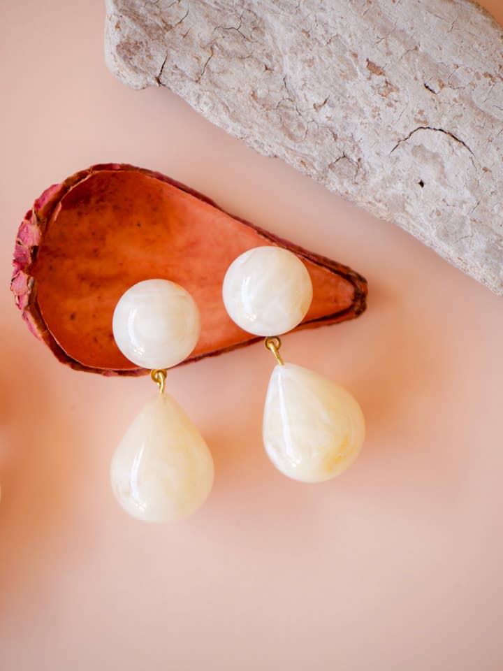 Pendientes Alis Maxi - Azeria - Acero Inoxidable para venta al por mayor de Azeria Création