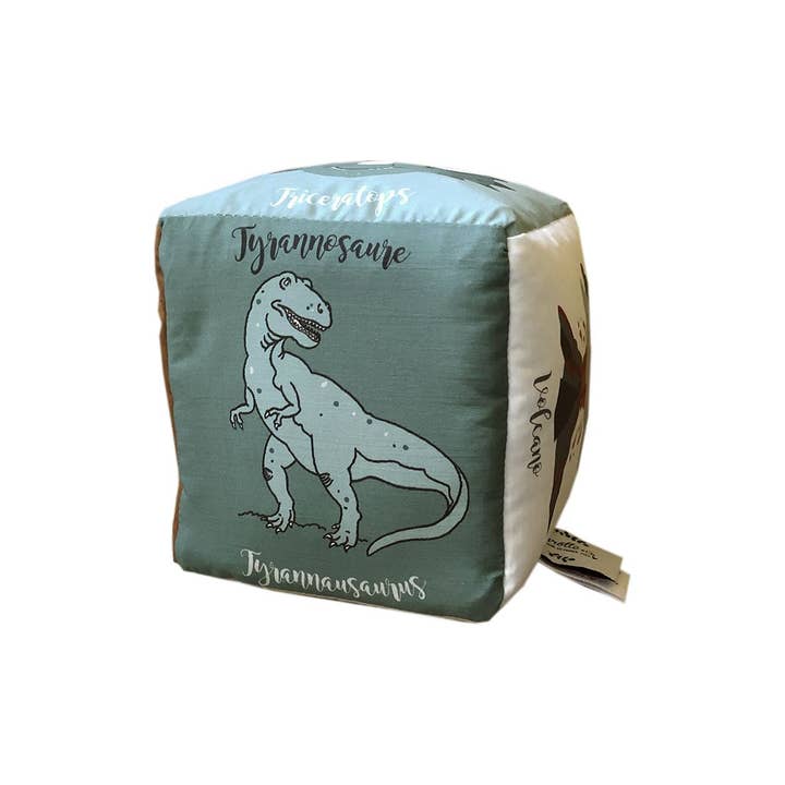 The world of dinosaurs awakening cube with sound effects for wholesale by Carotte & Cie