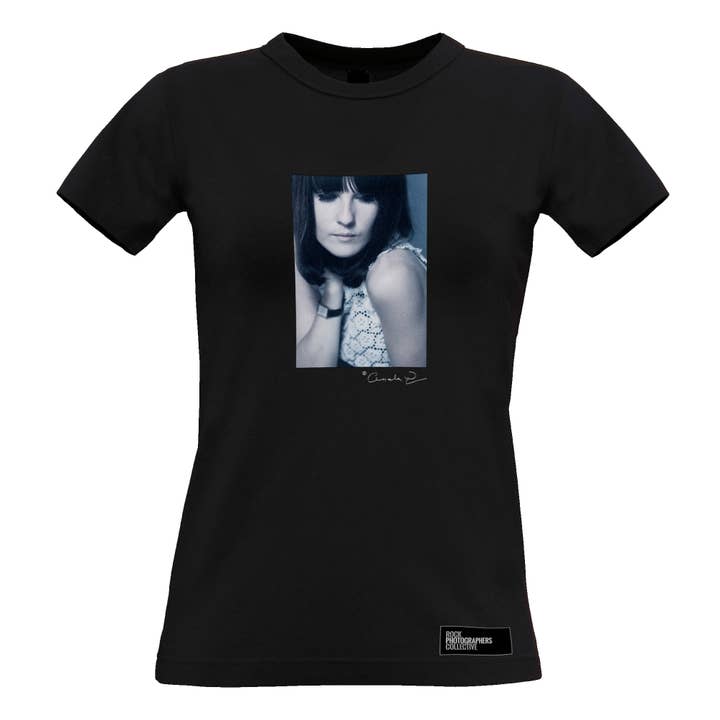 Cathy McGowan Damen T-Shirt für den Großhandel von Rock Photographers Collective