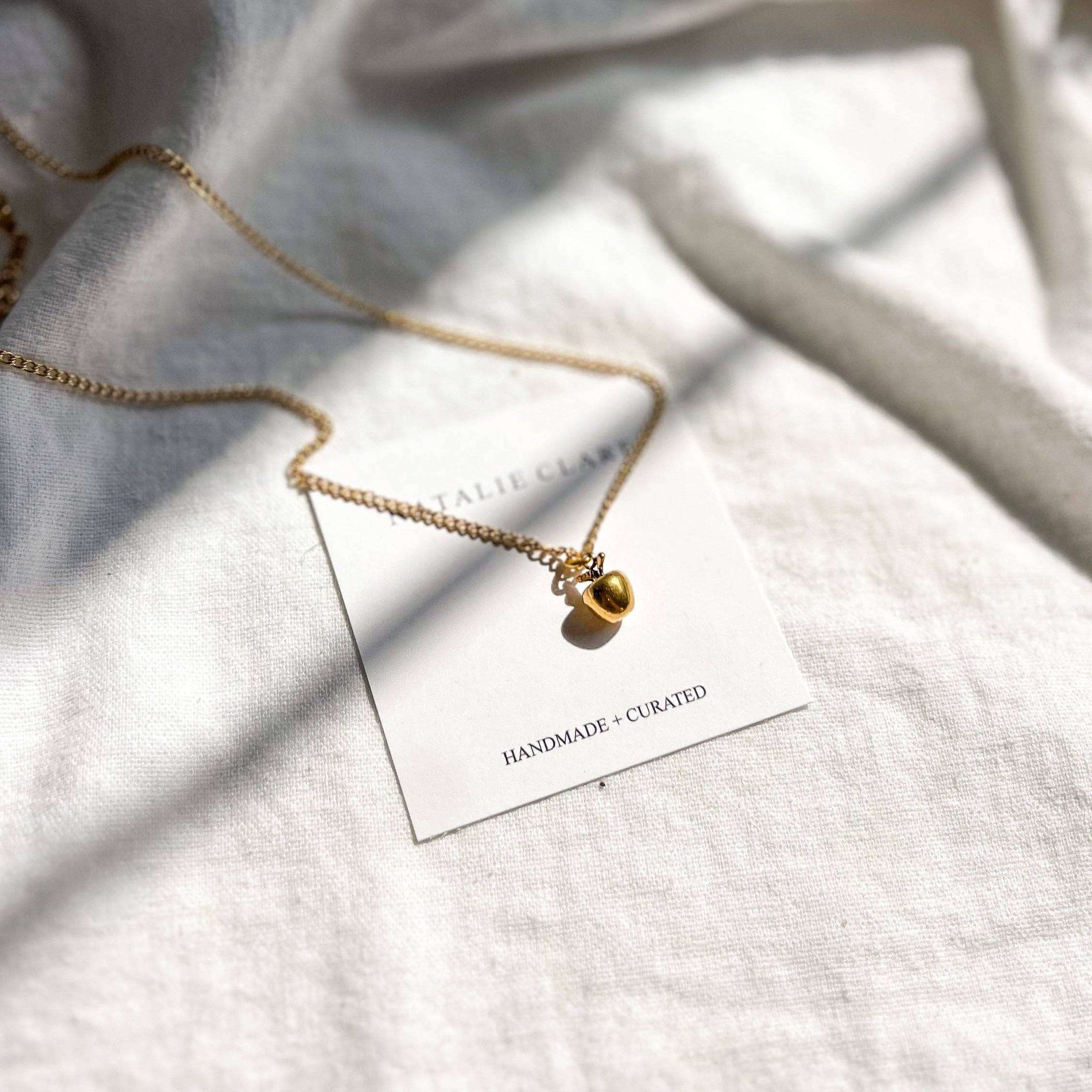 Natalie Clare Collections - Wholesale Pendant/Charm Necklace - The Honey Crisp Necklace3