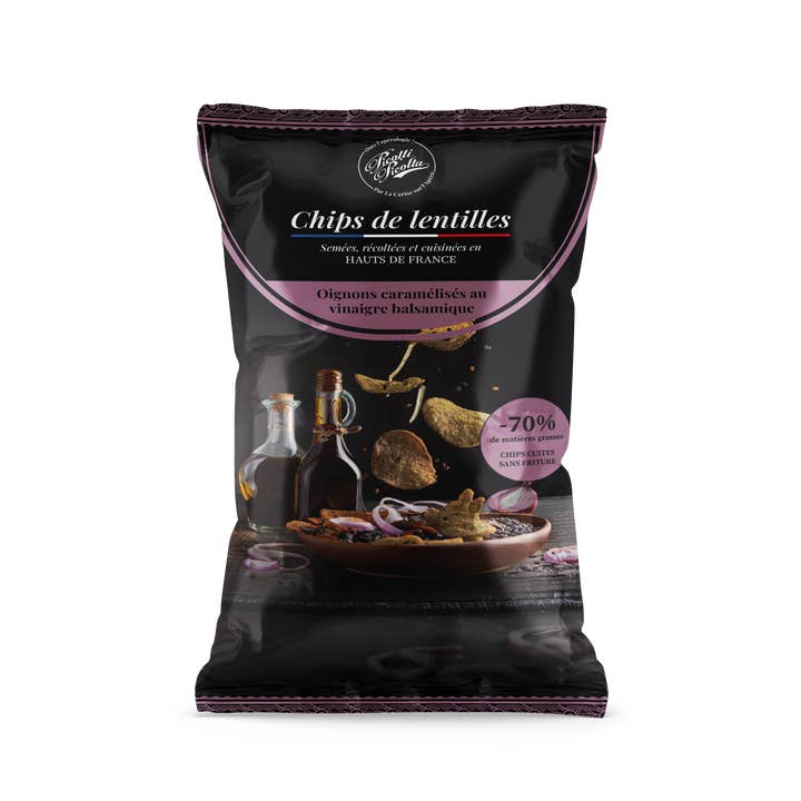 La cerise sur l'apéro – wholesale Kex – Linschips Karamelliserad lök med balsamvinäger