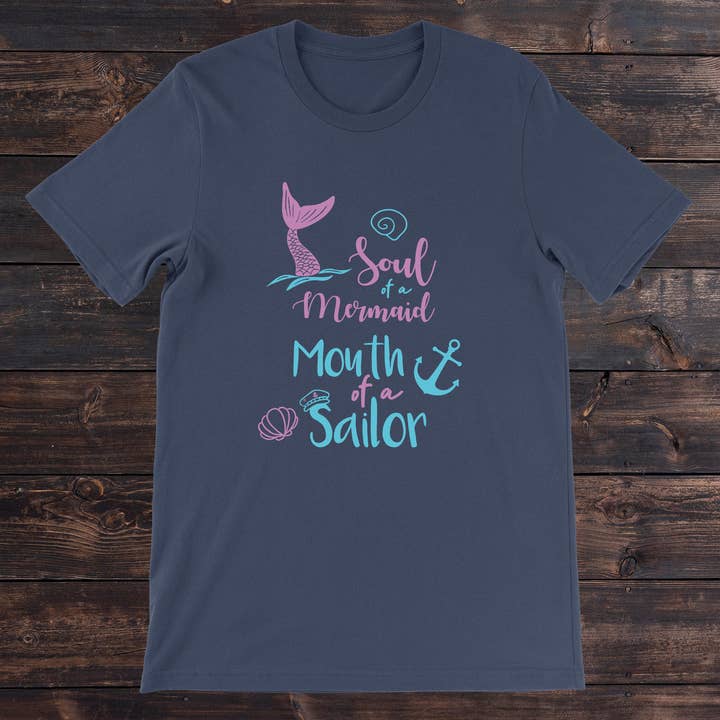 Daydream Tees L'anima di una sirena per la vendita all'ingrosso da parte di Daydream Tees