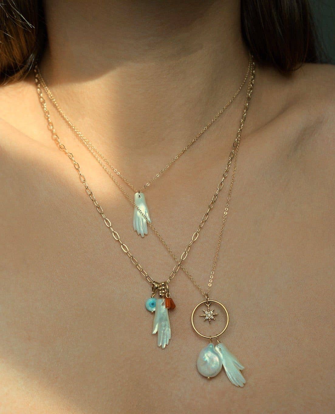 KOZAKH – Großhandel Kette mit Anhänger/Charm – Manola-Halsband1