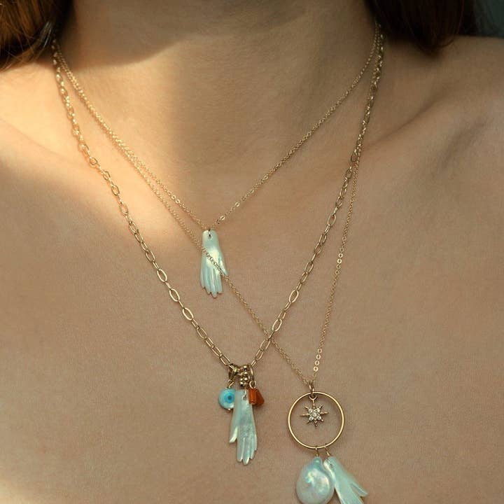 KOZAKH – Großhandel Kette mit Anhänger/Charm – Manola-Halsband1