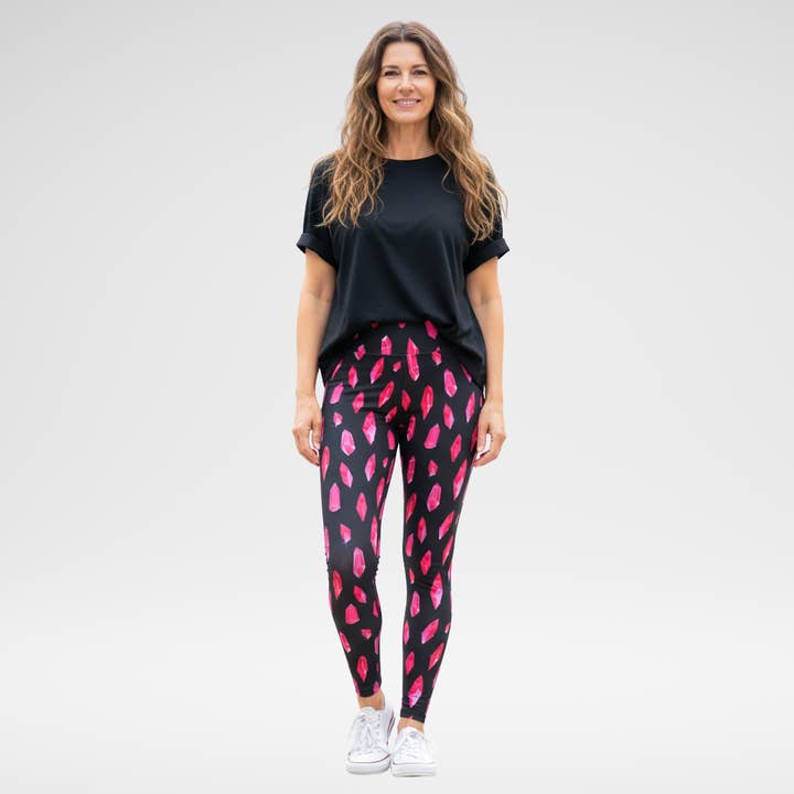 Leggings Gemstone Glow Ultimate por atacado de Natopia