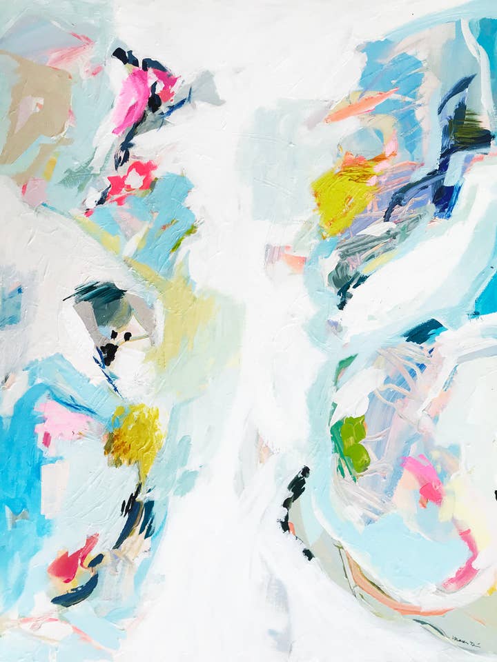 Abstracte afdruk op papier, „May” voor wholesale door Maren Devine Art