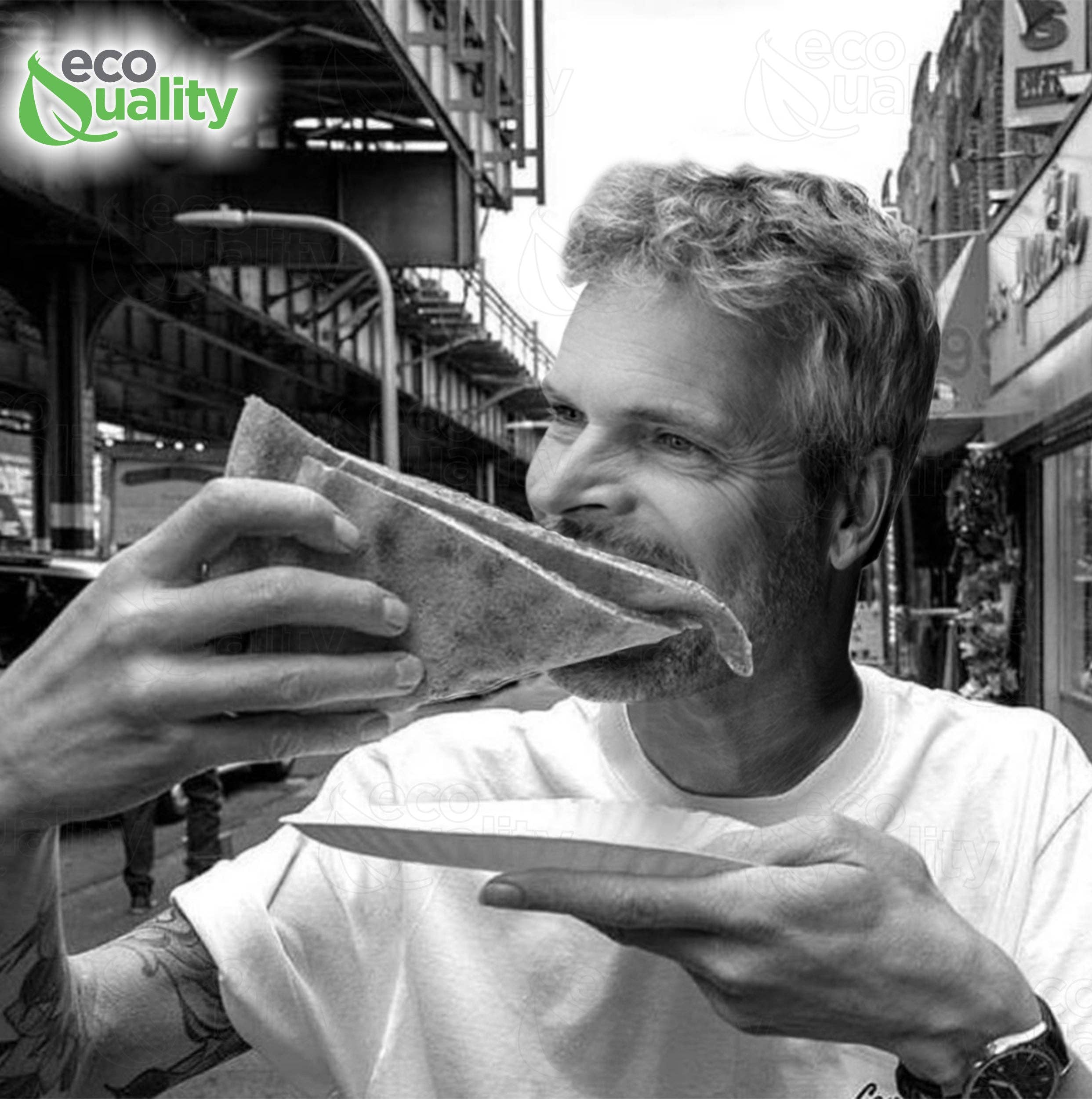 EcoQuality - Wholesale Kartonnen bordje - 6-inch witte papieren wegwerpborden zonder coating7