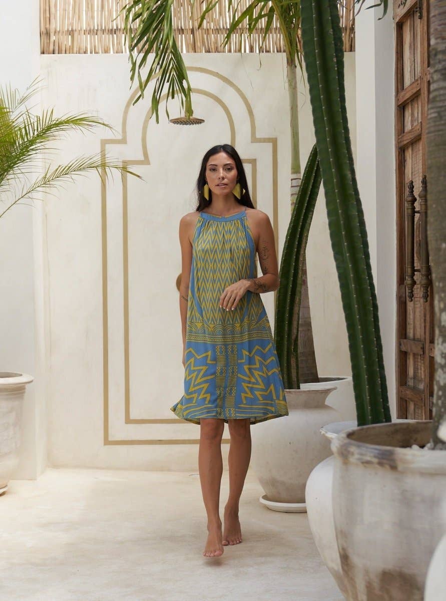 Bijondo - Venta al por mayor Vestido - Mujer - Vestido corto de rayón Mariana10