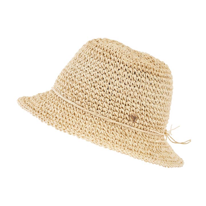 straw hat for women with inner band for wholesale by NF Nitzsche Fashion