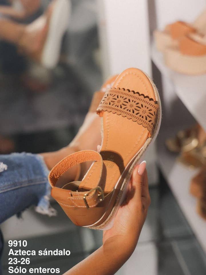 ABELO Shoes - Wholesale Sandals - Women's - 9910 Sandalwood Aztec