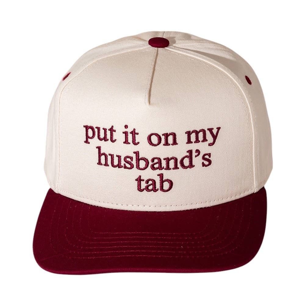 Sensibling Corp. - Vendita all'ingrosso Cappellino da baseball - Donna - Cappellino da baseball ricamato "METTILO SUL CONTO DI MIO MARITO"10