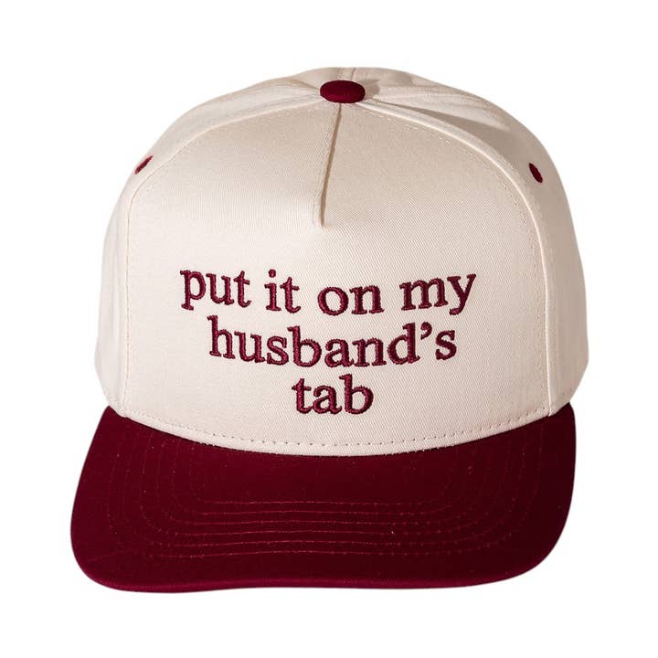 Sensibling Corp. - Wholesale Baseball Cap - Women's - PUT IT ON MY HUSBANDS TAB Embroidered Baseball Cap10