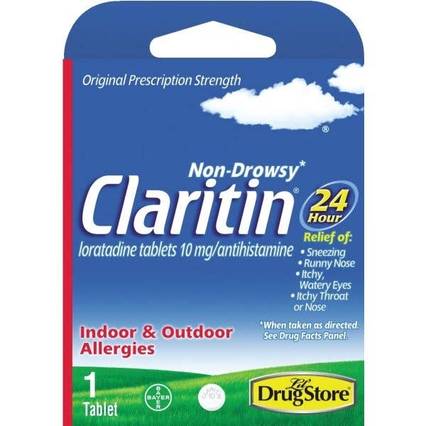 Shop The King - Wholesale Oral Supplement/Vitamin - Claritin Drug 1 Pill 6 Per Box
