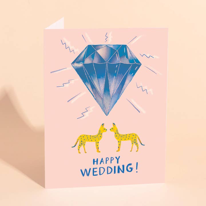 MEOWY WEDDING - Bryllupskort for engroshandel hos Carolyn Suzuki