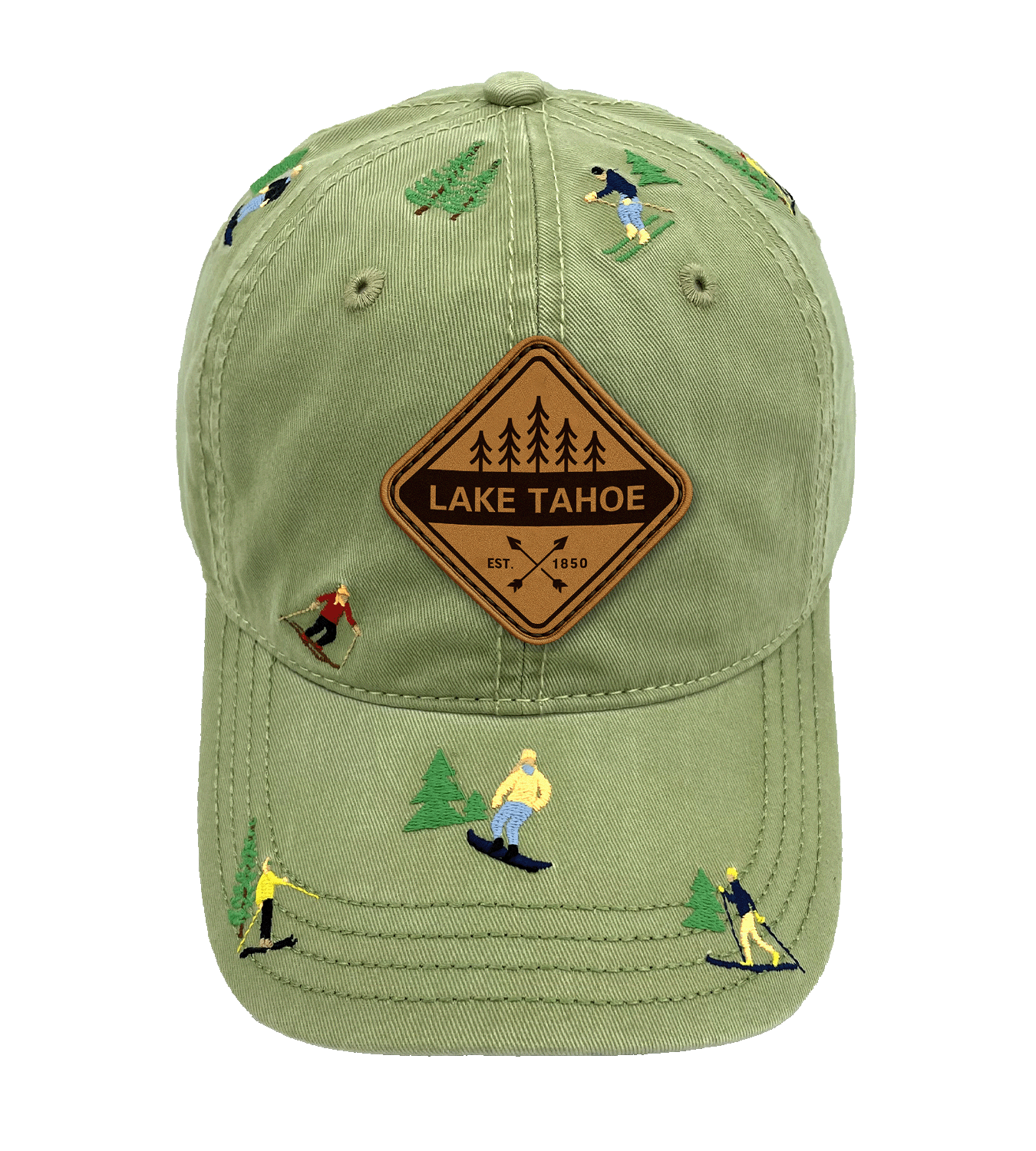 Northern Icons Creations INC - Wholesale Baseball cap – Unisex - Lake Tahoe Skiing and Snowboarding Embroidered Baseball Cap –Outdoor Adventure Hat0