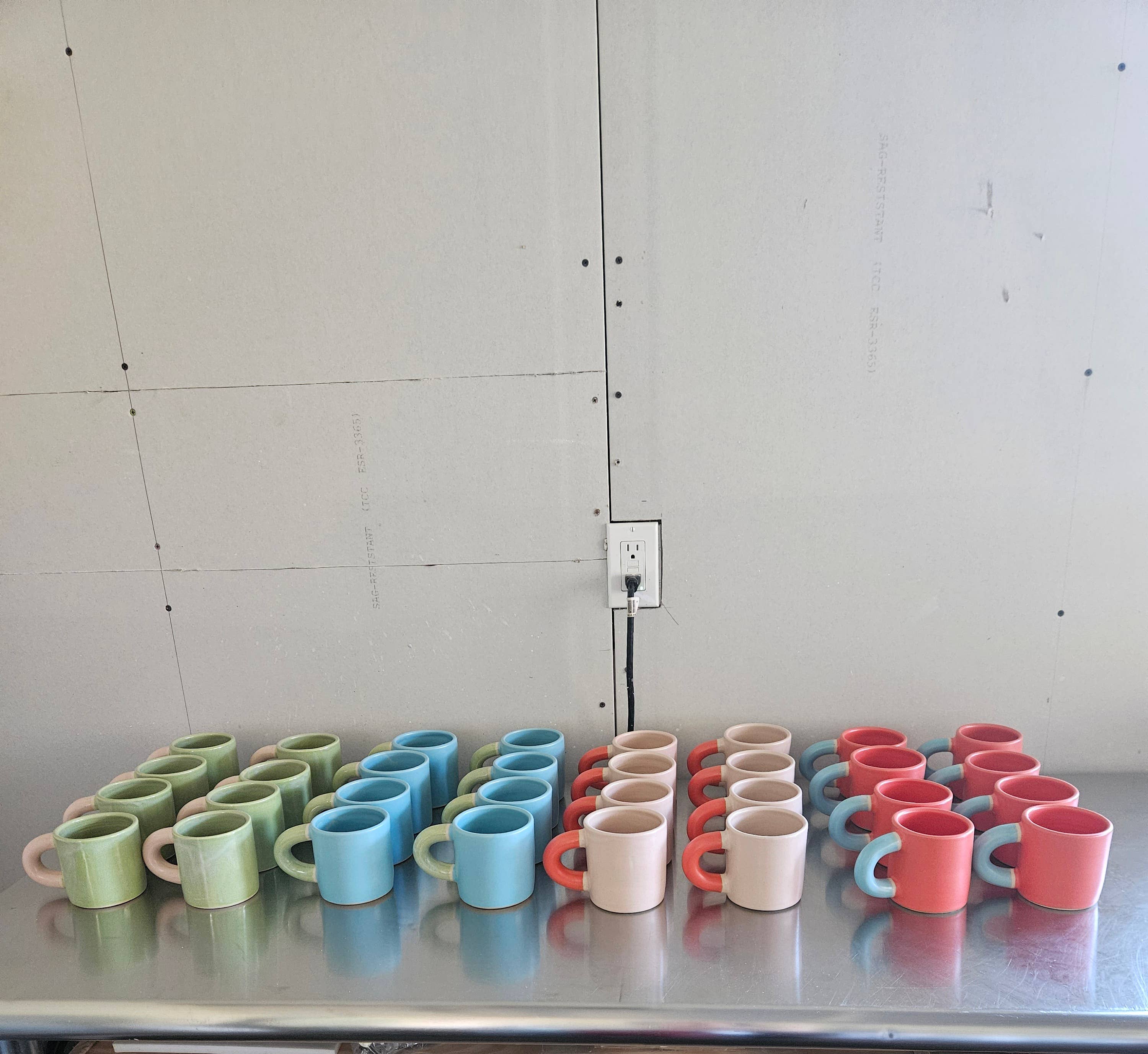 Bad Dogs Studio - Wholesale Coffee Mug - Chunky Mug (Two-Toned) • Handmade Ceramic Coffee Mug4