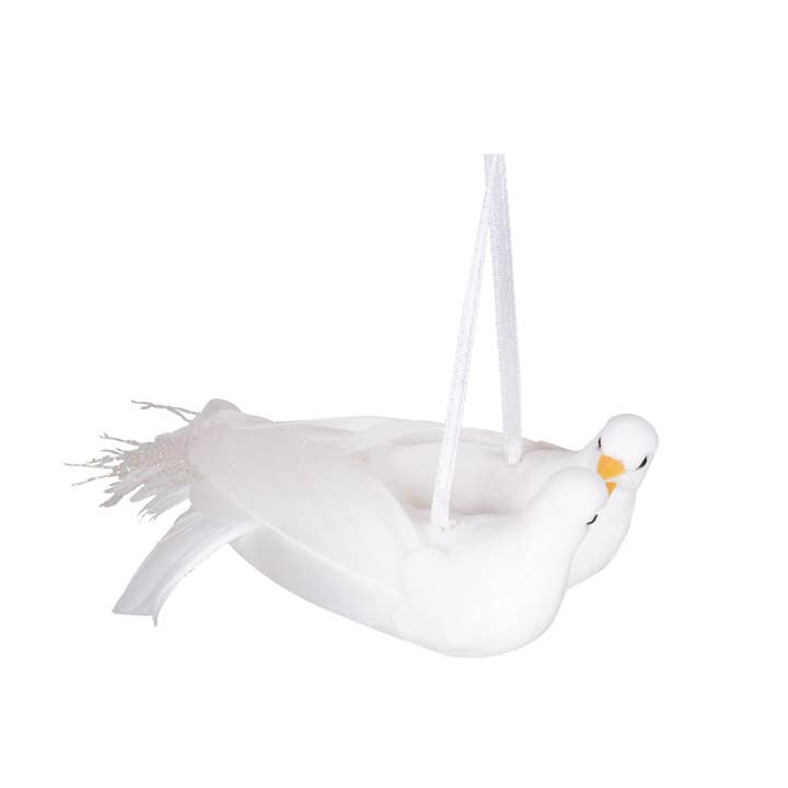 C&F Home - Vente Objets de décoration - Décoration de Noël en forme de paire de colombes