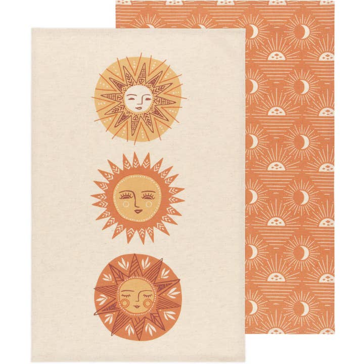 Danica Studio Soleil Kitchen Towel Set of 2 for wholesale by Danica Outlet Store