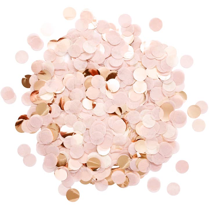 Paperboy - Wholesale Confetti - Confetti - Blush & Rose Gold1