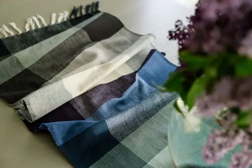 Sabahar - Vente Chemins de table - Chemin de table en coton éthiopien tissé à la main Kalam4