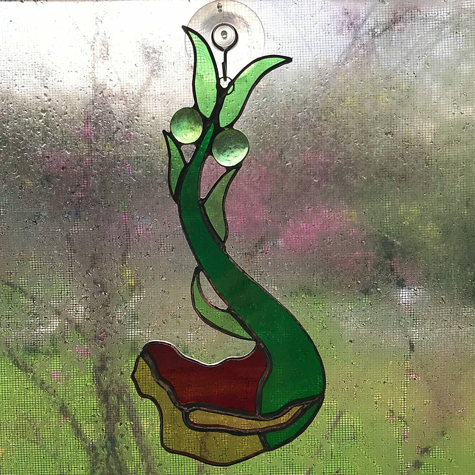 REMOVED BRAND - Wholesale Suncatcher - Mermaid stained glass hanging suncatcher10