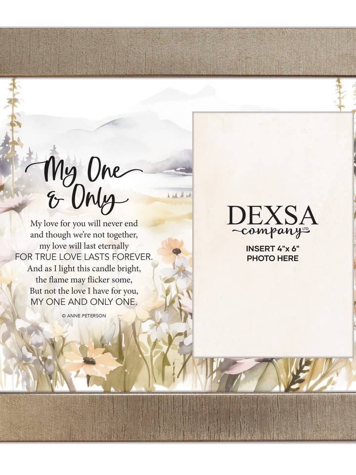 My One & Only - Dødsfotorammer for engroshandel hos Dexsa