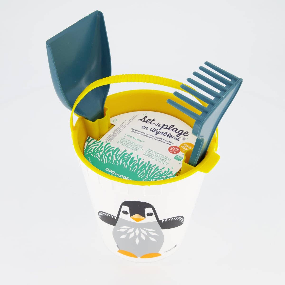 Coq En Pate - Wholesale Beach/Pool Toy - Kids & Baby - Eco-friendly children's beach toy, made in FR - Penguin3