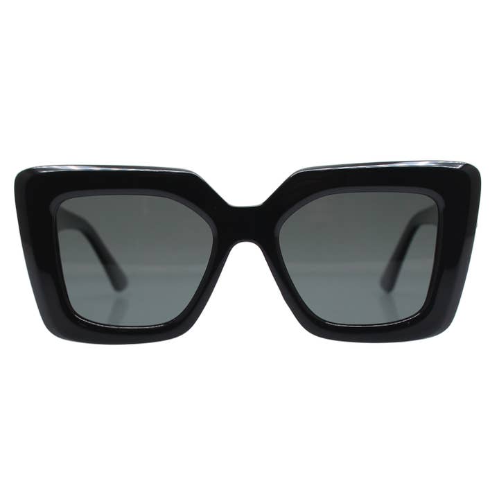 Ryan Simkhai Eyeshop - Wholesale Sunglasses - Women's - MONIQUE | Black | Smokey Lens3