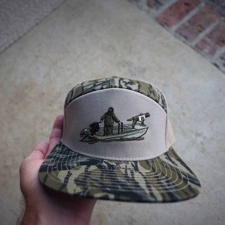 American Fetcher - Wholesale Trucker Hat - Unisex - Boat Ride - 7 Panel Tree Stand