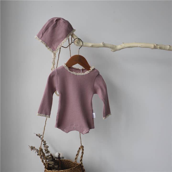 Annie & Charles - Wholesale Bodysuit (non-footed) – Baby - Annie & Charles® Premium Bodysuit with Beanie6