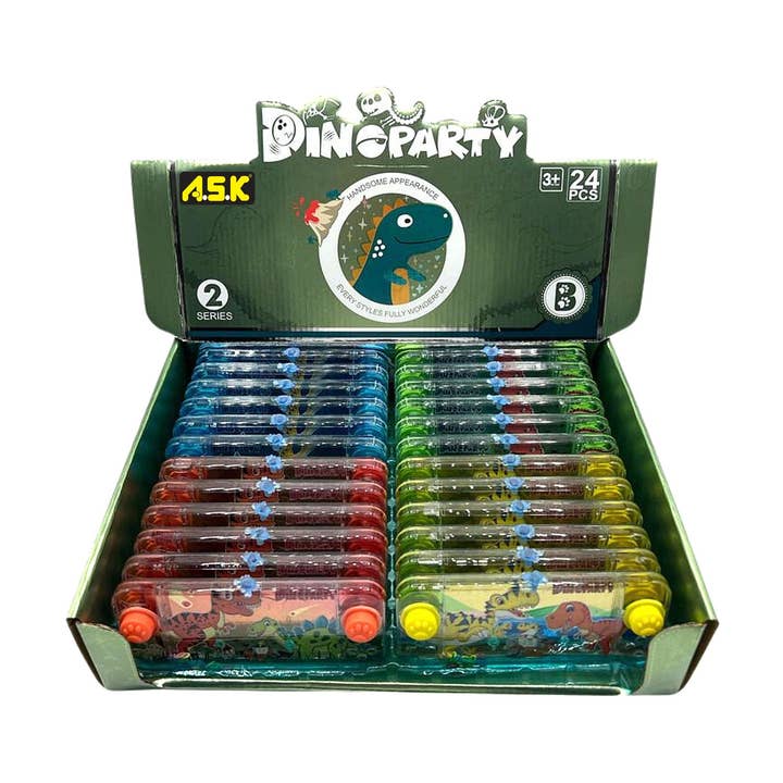 A.S.K WaterPad Game Dino Series, display da banco da 24 CT per la vendita all'ingrosso da parte di K & S WHOLESALE INC