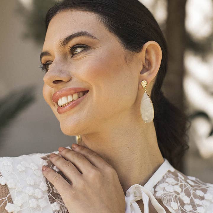 ACUS - Wholesale Dangle Earrings - Chloe Earrings Limited Edition Moonstone1