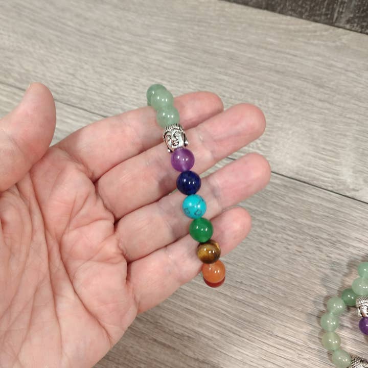 Keystone Crystals - Wholesale Beaded bracelet - Gemstone Chakra Healing Bracelets 8mm - Wholesale13