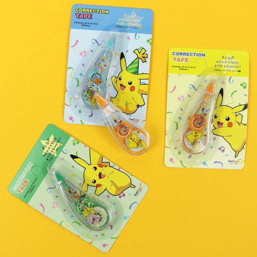 K-Wonderland - Wholesale Tape - Pokémon Happy Party Correction Tape6